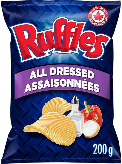 Ruffles all  dressed assaisonnees