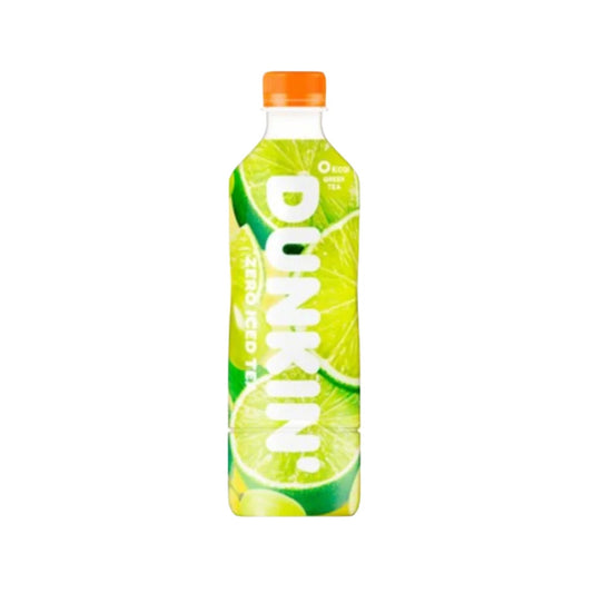 Dunkin Zero Iced Tea Shine and lime