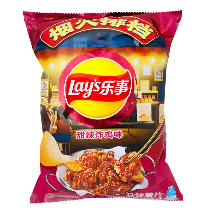 Lay's Sweet and Spicy Fried chicken