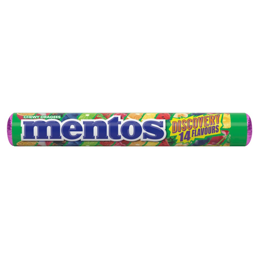 Mentos Discovery Fourteen Flavors Roll